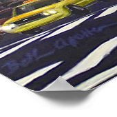 Poster du centre-ville de Nashville (Coin)