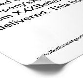 Poster du certificat d'agent immobilier Hall of Fa (Coin)