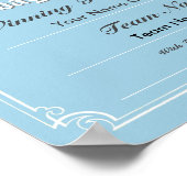 Poster du certificat de concours de Cribbage (Coin)