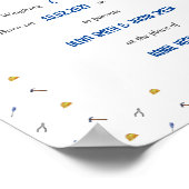 Poster du certificat de naissance commémoratif pou (Coin)