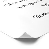 Poster du certificat mariage (Coin)