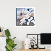 Poster du champ de coton (Bureau à domicile)