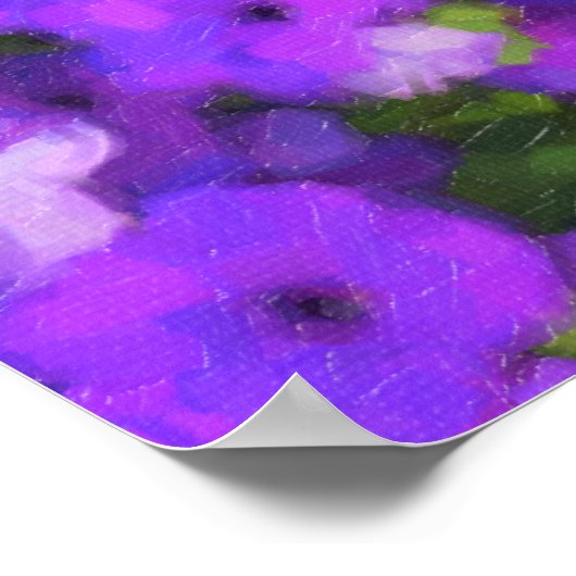 Poster du champ de couleurs (Coin)