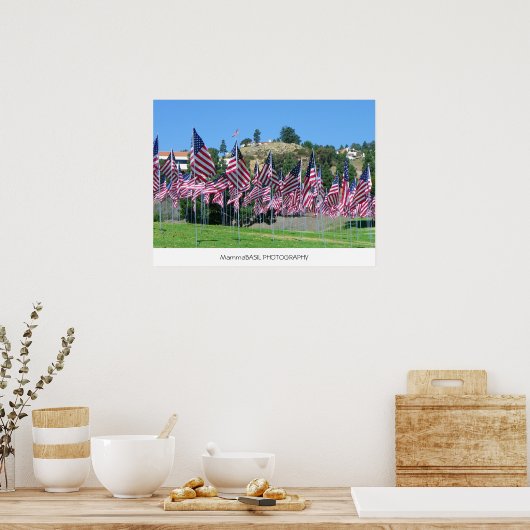 Poster Du Champ De Drapeaux ! (Cuisine)