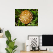 Poster du champignon Casquette Panther (Bureau à domicile)