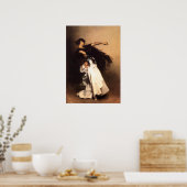 Poster du chanteur Sargent Spanish Dancer (Cuisine)