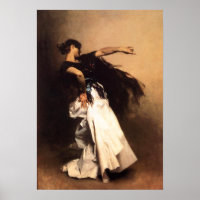 Poster du chanteur Sargent Spanish Dancer