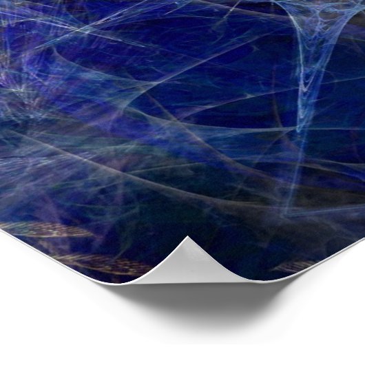 Poster du chaos fractal (Coin)