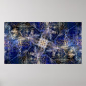 Poster du chaos fractal (Devant)