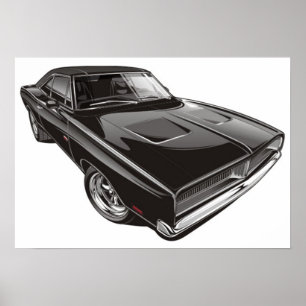Poster du chargeur de Dodge 1969