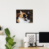 Poster du chat Calico (Bureau à domicile)