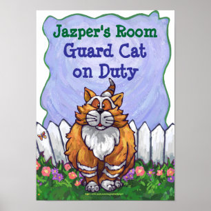 Poster du chat Ginger My Room