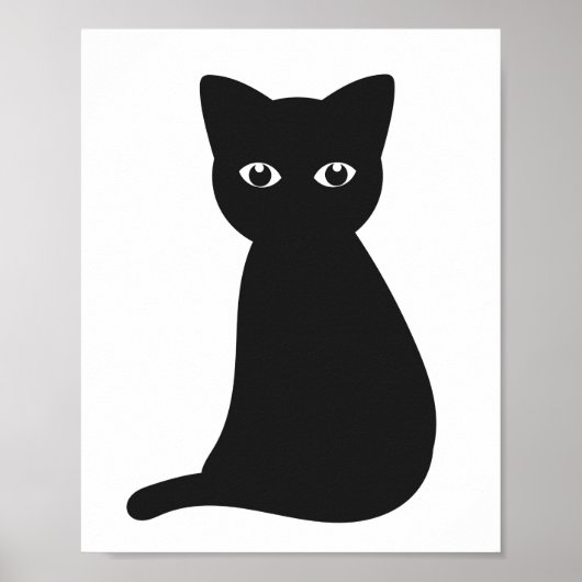 Poster du chat noir (Devant)
