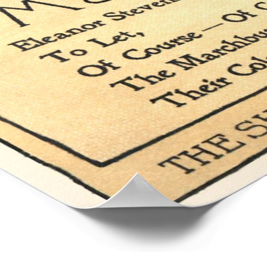 Poster du chat noir no 2 (Coin)