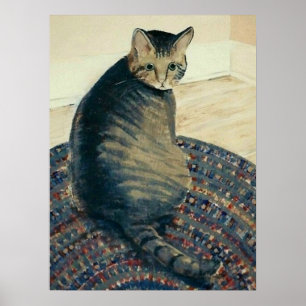 Poster du chat Tabby