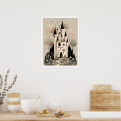 Poster du château à conte de fées magique, Imagina (Cuisine)
