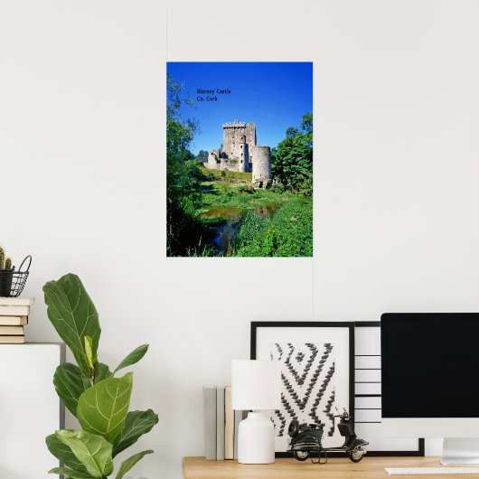Poster du château de Blarney (Bureau à domicile)
