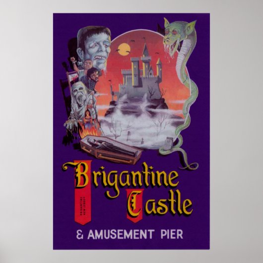 Poster du château de Brigantine (Devant)