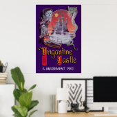 Poster du château de Brigantine (Bureau à domicile)