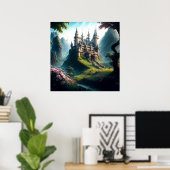 Poster du château de Flower Meadow (Bureau à domicile)