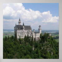 Poster du château de Neuschwanstein