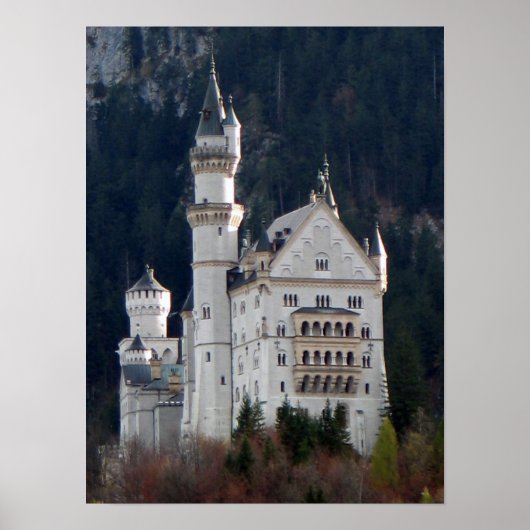 Poster du château de Neuschwanstein (Devant)