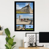 Poster du château de San Marcos (Bureau à domicile)
