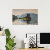 Poster du château Eilean Donan (Bureau à domicile)