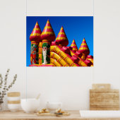 Poster du château gonflable (Cuisine)