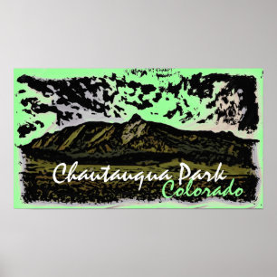 Poster du Chautauqua Park Colorado