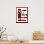 Poster du chef Lover Gal du livre d'enseignant (Cuisine)