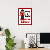 Poster du chef Lover Gal du livre d'enseignant (Bureau à domicile)