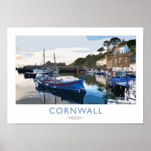 Poster du chemin de fer Cornwall