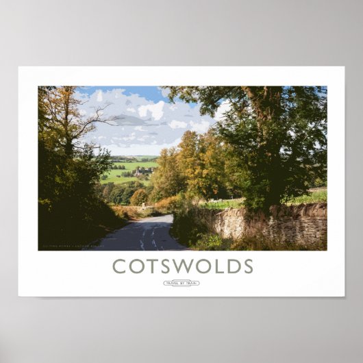 Poster du Chemin de fer Cotswolds (Devant)