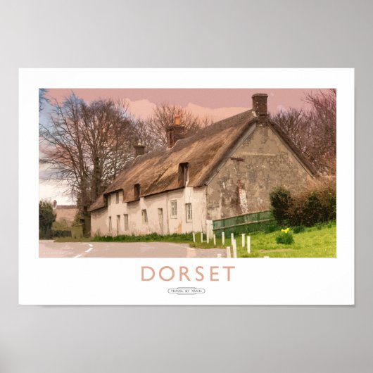 Poster du chemin de fer Dorset (Devant)