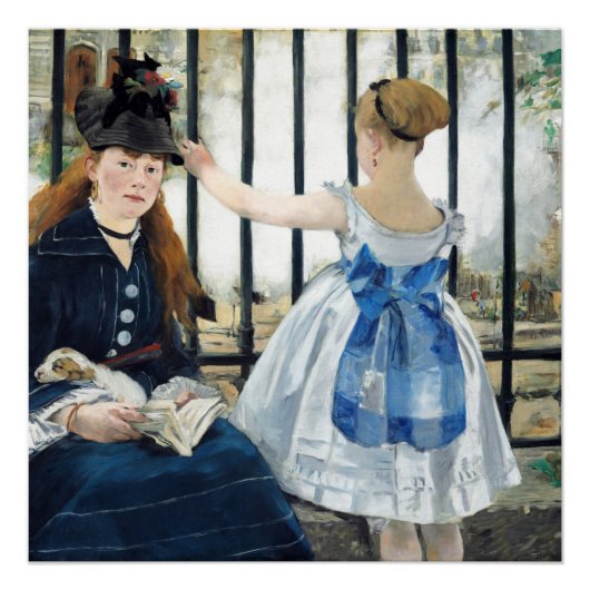 Poster du chemin de fer Edouard Manet (Devant)