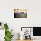 Poster du cheval "Allez dans votre propre voie" (Bureau à domicile)