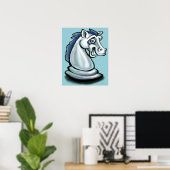 Poster du Cheval Blanc (Bureau à domicile)
