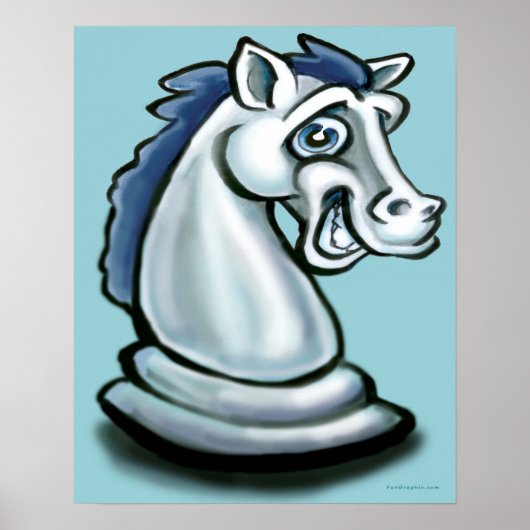 Poster du Cheval Blanc (Devant)