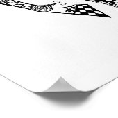 Poster du cheval - Clydesdale Foal - Zen Tangle (Coin)