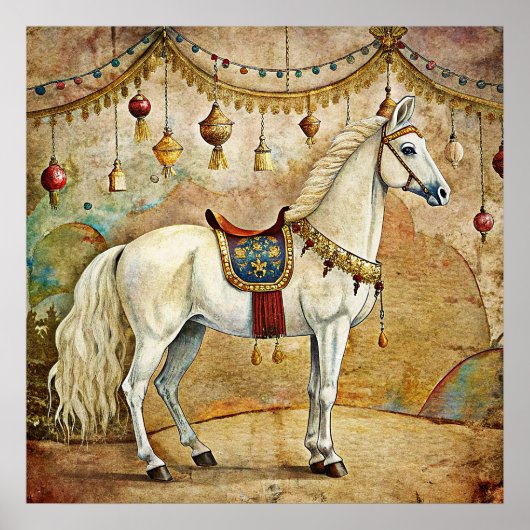 Poster du Cheval de Cirque (Devant)