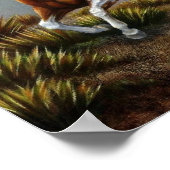 Poster du cheval - Désert peint (Coin)