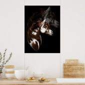 Poster du Cheval en Plumes Ombragé (Cuisine)