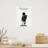 Poster Du Cheval Et De L'Auteur De La Gallopée Tho (Cuisine)