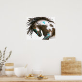 Poster du cheval Majestic Art par Bihrle (Cuisine)