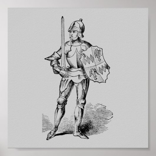 Poster du chevalier (Devant)