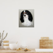 Poster du chien espagnol Cavalier King Charles Imp (Cuisine)