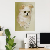 Poster du chihuahua Fawn Puppy (Bureau à domicile)