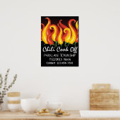 Poster du chili Cook Off - SRF (Cuisine)