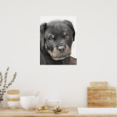 Poster du chiot Rottweiler (Cuisine)